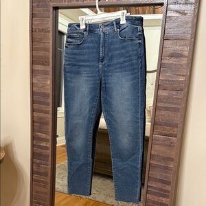 LOFT Women's Skinny Jeans - Dark Blue